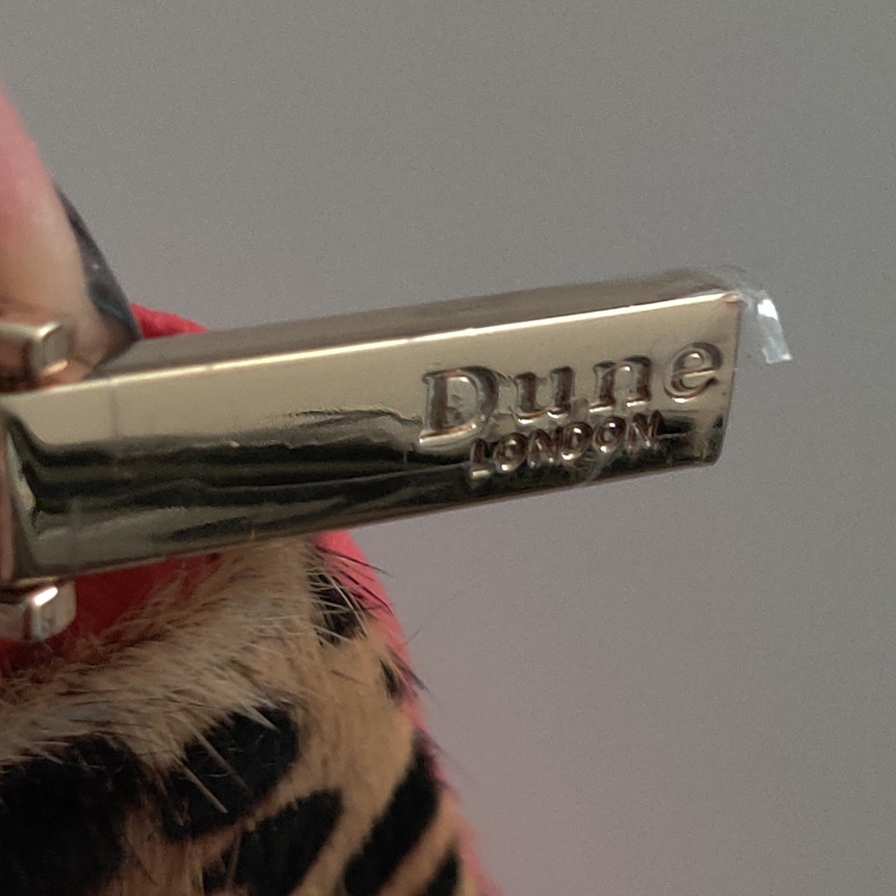 ♥️ 🆕Dune London Calf hair Leather Wrist Bag - Picture 4 of 8